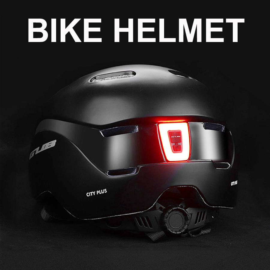 LED Light Bike Helmet City Cycling For Man Women Adult Bicycle Helmet Chargeable Downhill MTB Road Bike Scooter Helmet
