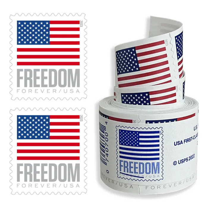 2023 U.S. Flag , 10 Rolls (1000 Pcs)