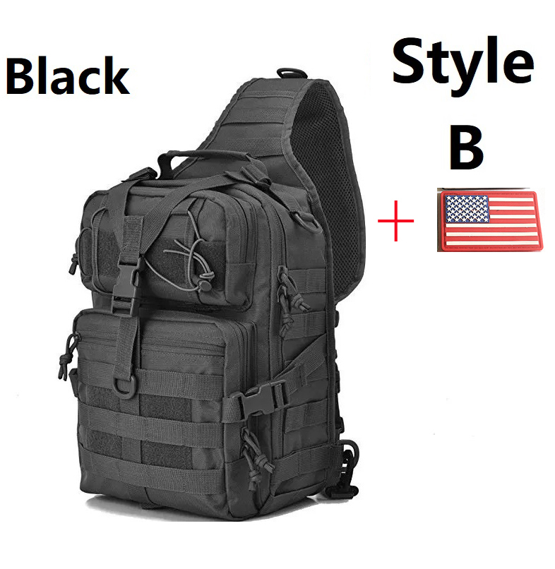 Military Tactical Assault Pack Sling Backpack Waterproof EDC Rucksack Bag for Outdoor Hiking Camping Hunting Trekking Travelling