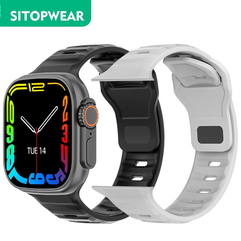 2023 NEW Smart Watch Ultra Men Women Smartwatch Bluetooth Calls Temperature Measuring Health Monitoring Wireless Charging 49mm