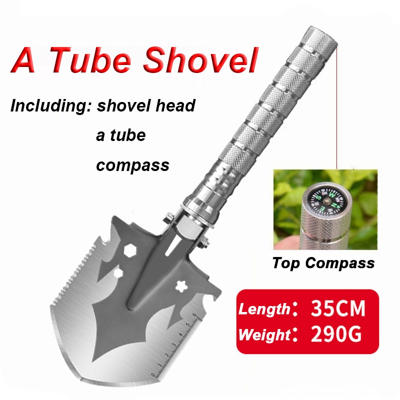 Multifunctional Outdoor Shovel Fishing Folding  Shovel